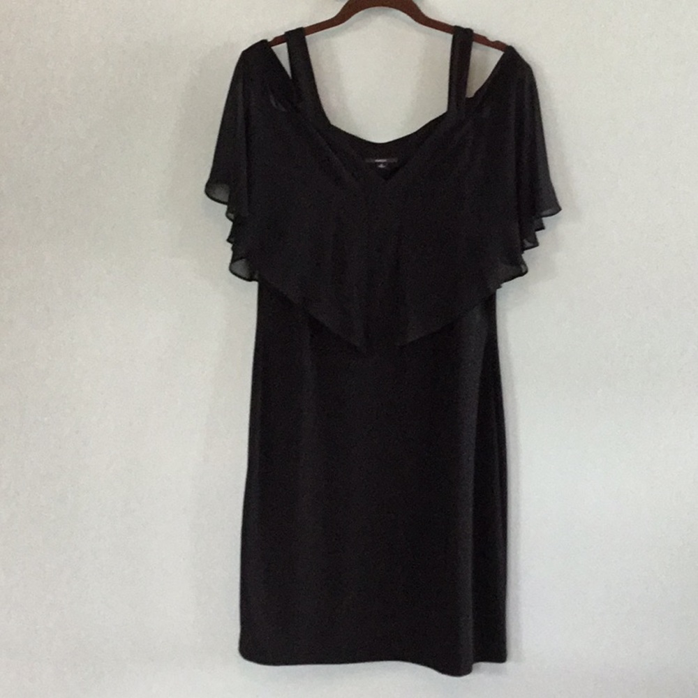 Little Black Dress, Chiffon Sleeves by MSK Size 10